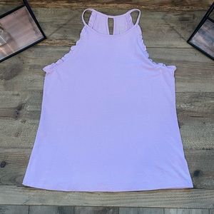 GUC Lilly Pulitzer lilac tank top